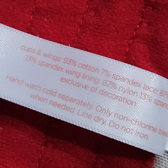 Lane Bryant Cacique Red Plaid Light Lined T-Shirt Bra 38G Holiday Comfort Casual - Picture 9 of 12